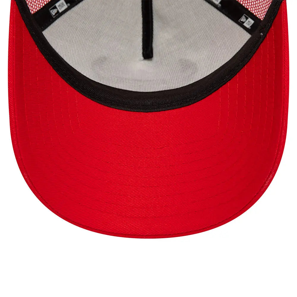 Casquette Chicago Bulls Team Colour Red A-Frame NBA - New Era - Trucker Gardendistrict