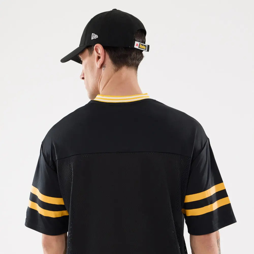 New Era NFL Maillot - Pittsburgh Steelers - Maillot à manches courtes Col en V Gardendistrict