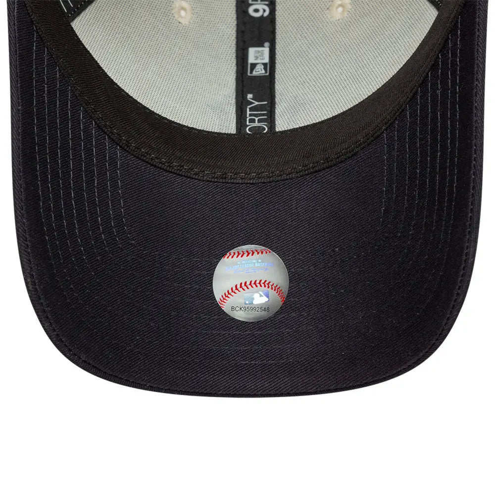 Casquette New York Yankees Side Patch World Series Cream MLB - New Era - 9Forty Gardendistrict