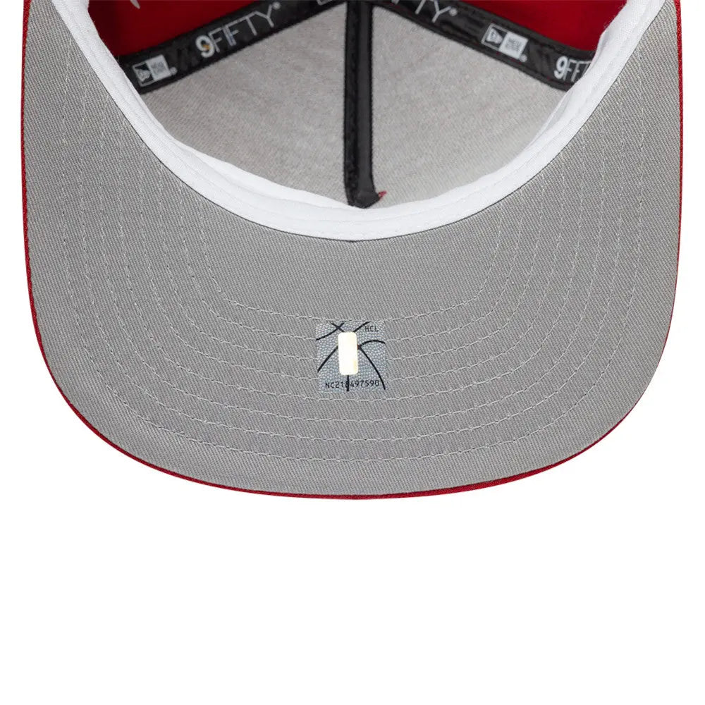 Casquette NBA New Era - Denver Nuggets NBA Hardwood Classic Dark Red Side patch - 9Fifty Aframe Gardendistrict