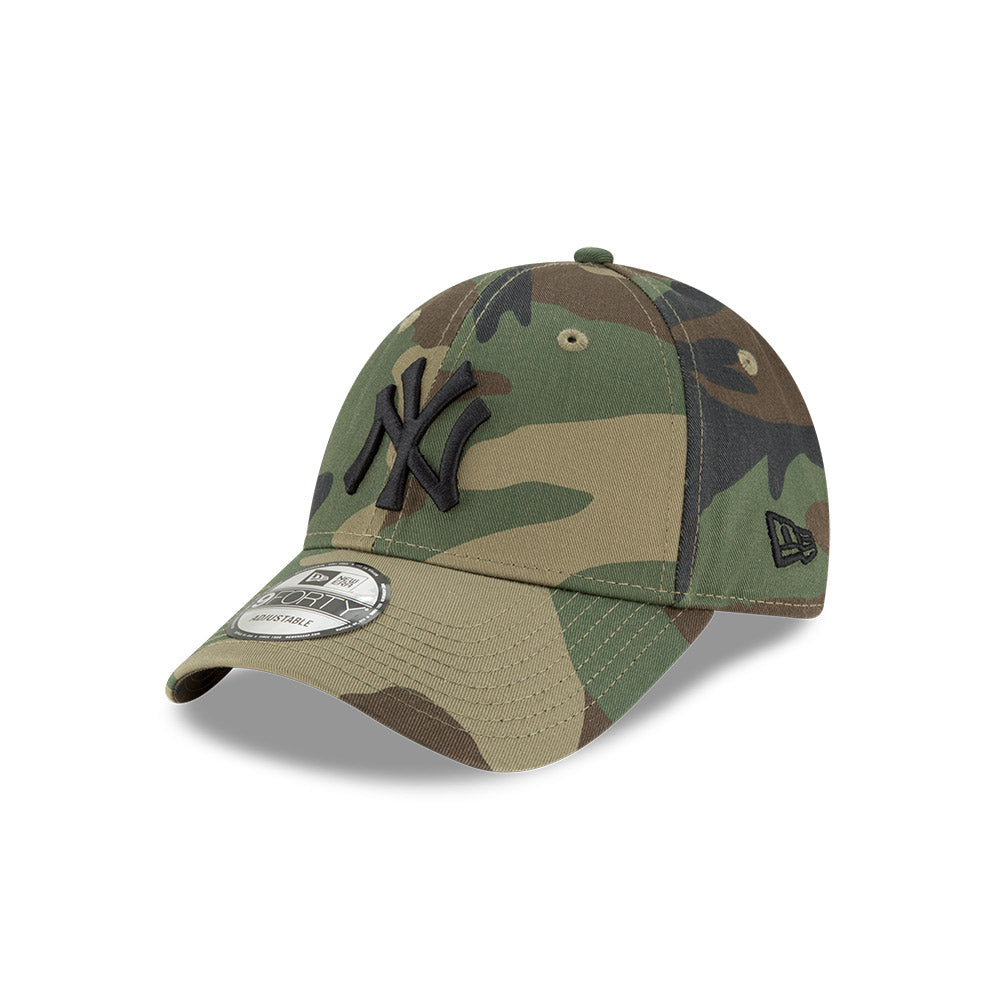 Casquette MLB New Era - New York Yankees MLB Essential Camo Vert - 9Forty Gardendistrict