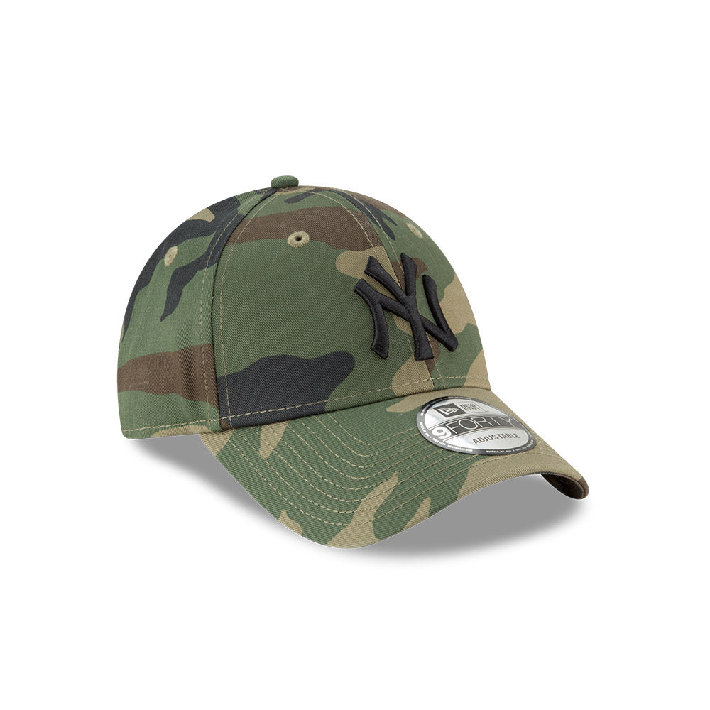 Casquette MLB New Era - New York Yankees MLB Essential Camo Vert - 9Forty Gardendistrict