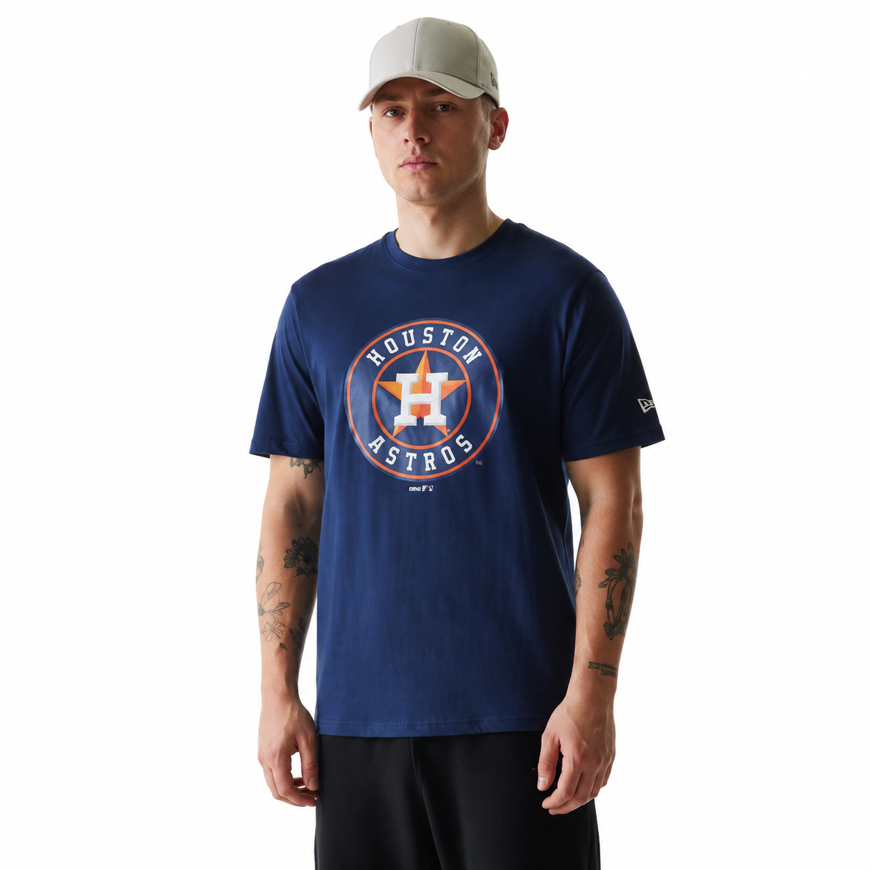 New Era MLB - Houston Astros MLB - T-shirt basic à manches courtes et col rond Gardendistrict