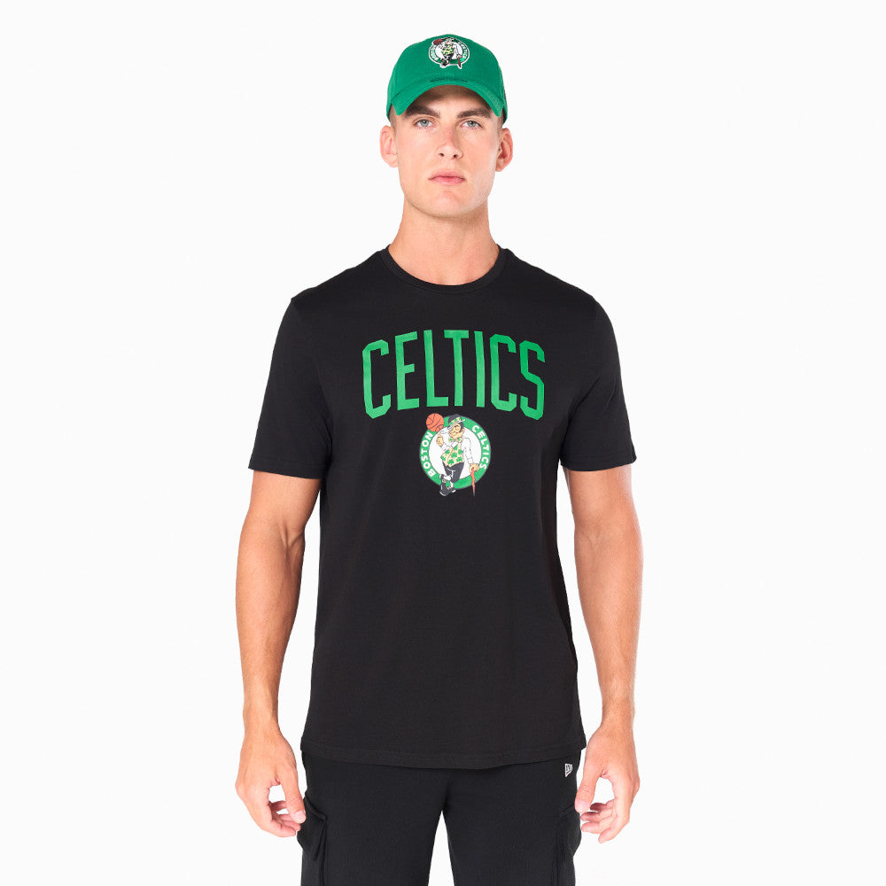 New Era NBA - Boston Celtics - T-shirt basic à manches courtes et col rond Gardendistrict