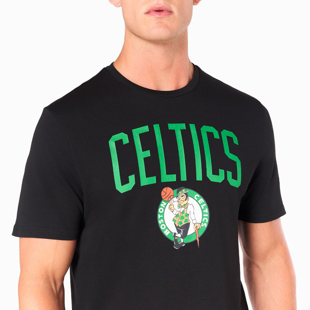 New Era NBA - Boston Celtics - T-shirt basic à manches courtes et col rond Gardendistrict
