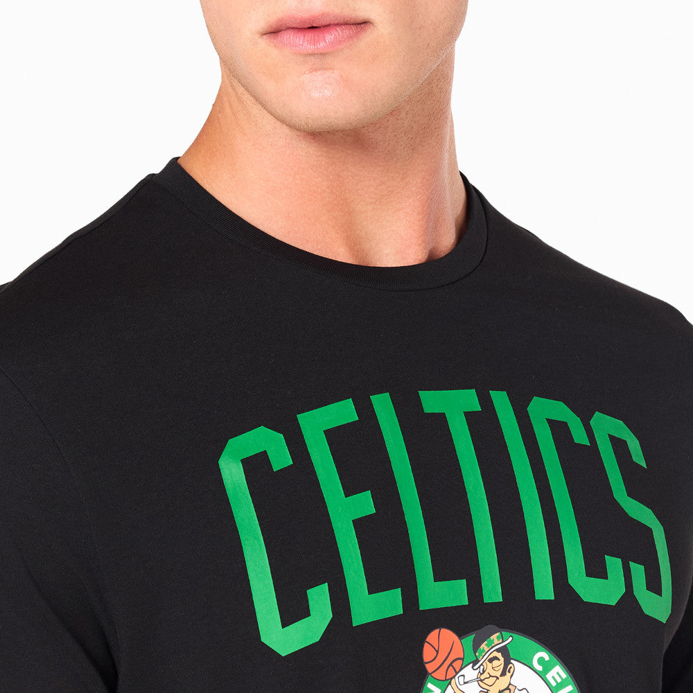 New Era NBA - Boston Celtics - T-shirt basic à manches courtes et col rond Gardendistrict
