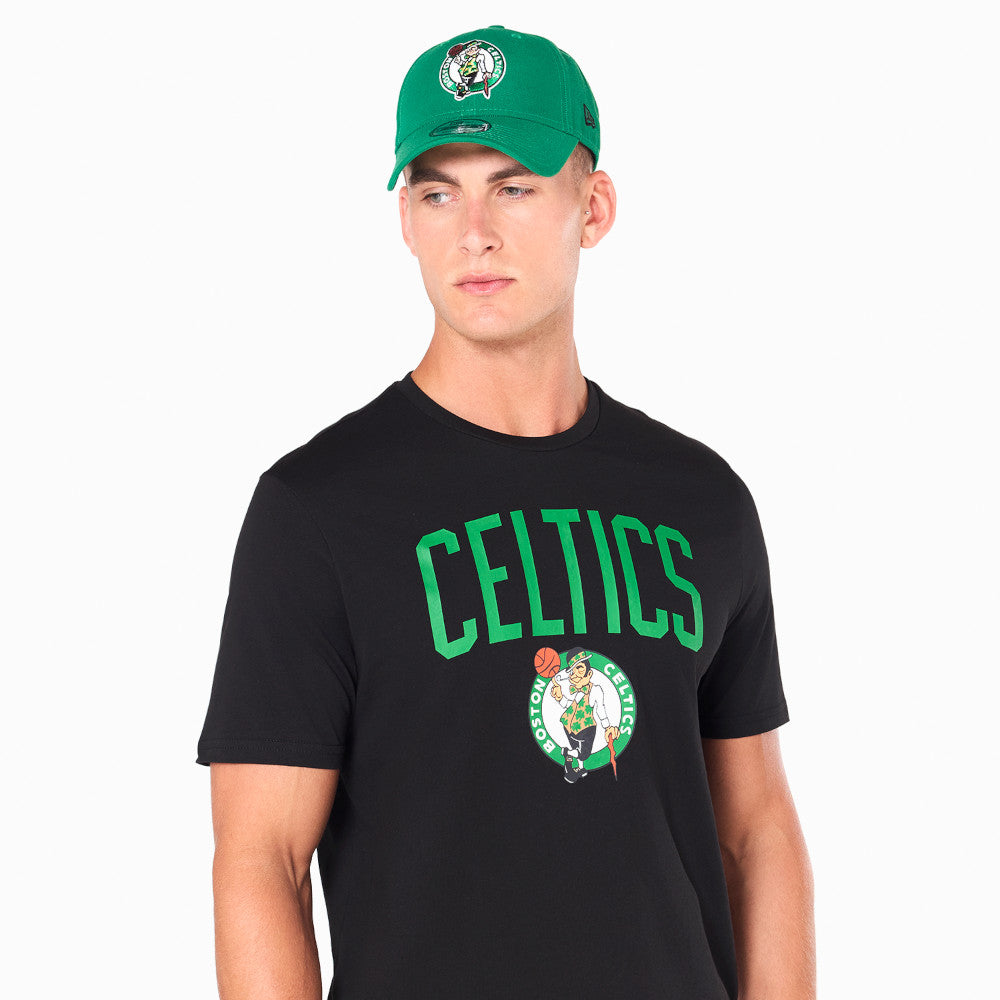 New Era NBA - Boston Celtics - T-shirt basic à manches courtes et col rond Gardendistrict