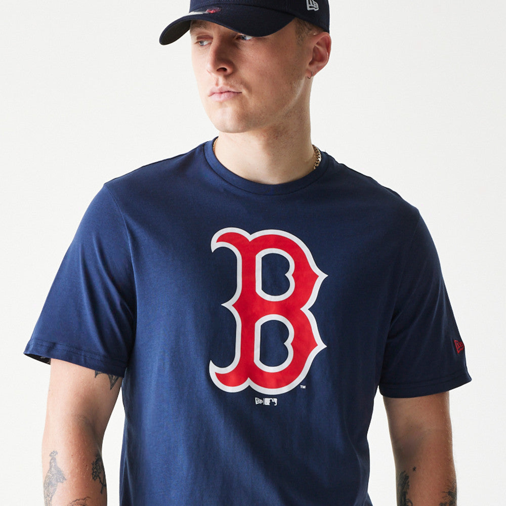 New Era MLB - Boston Red Sox MLB - T-shirt basic à manches courtes et col rond Gardendistrict