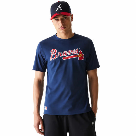 T-Shirt Atlanta Braves MLB New Era - T-shirt basic à manches courtes et col rond Gardendistrict