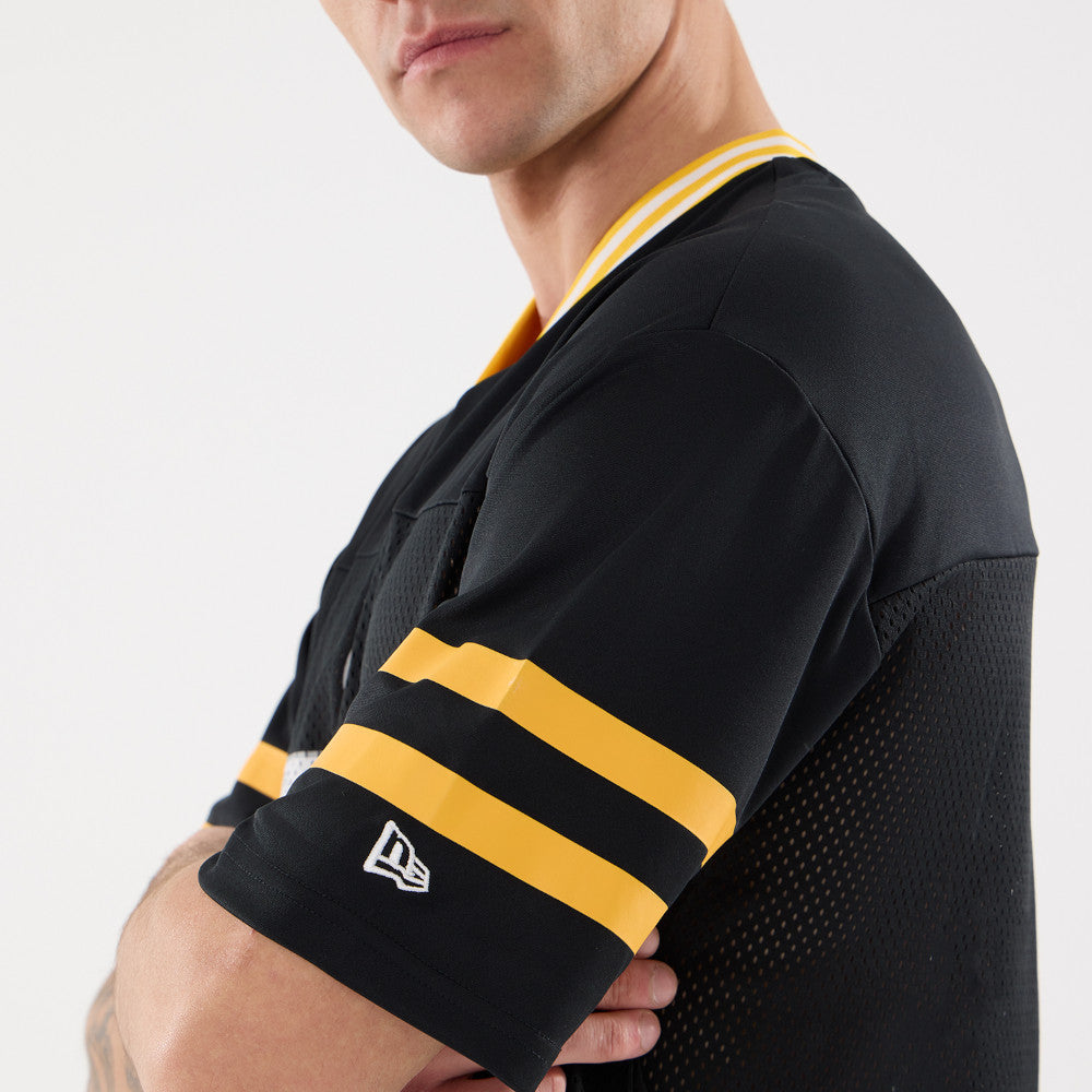 New Era NFL - Pittsburgh Steelers - Maillot à manches courtes Col en V Gardendistrict
