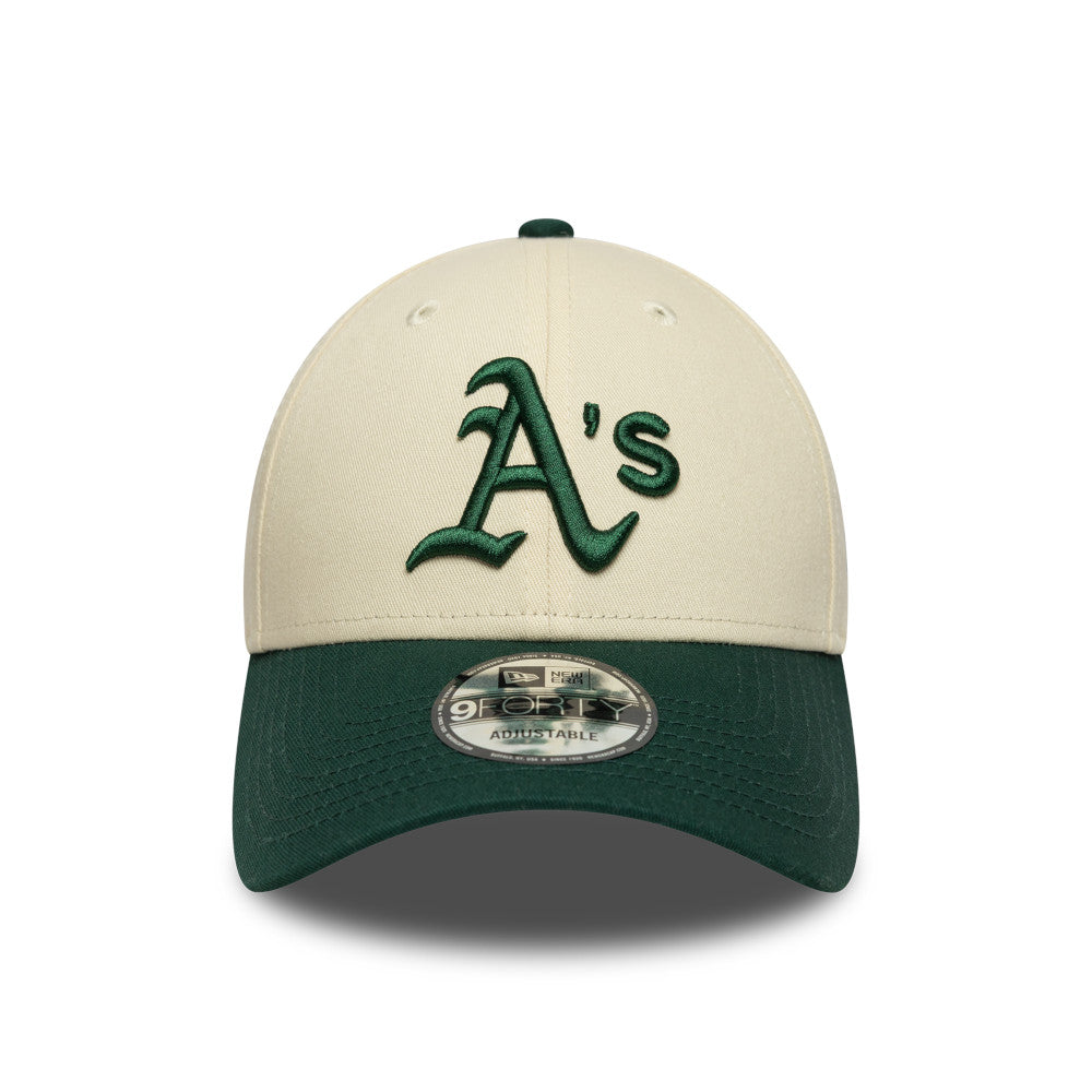 Casquette MLB New Era - Oakland Athletics Colour Block - 9Forty Gardendistrict