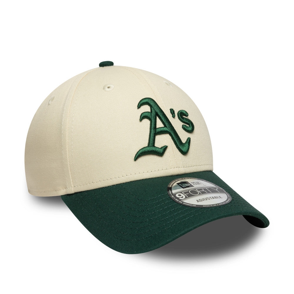Casquette MLB New Era - Oakland Athletics Colour Block - 9Forty Gardendistrict