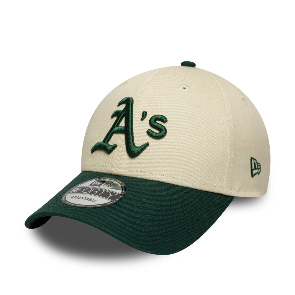 Casquette MLB New Era - Oakland Athletics Colour Block - 9Forty Gardendistrict