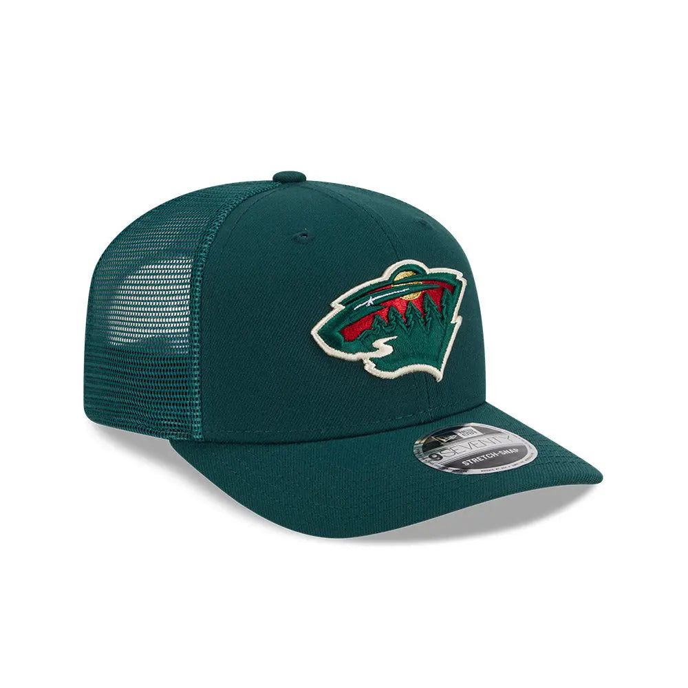 Casquette Minnesota Wild  - NHL New Era Stretch Snap - 9Seventy Trucker Gardendistrict