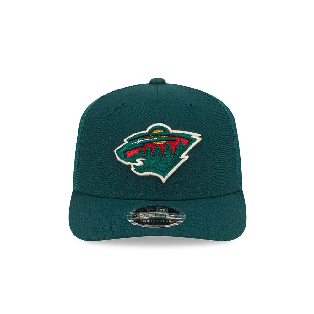 Casquette Minnesota Wild  - NHL New Era Stretch Snap - 9Seventy Trucker Gardendistrict