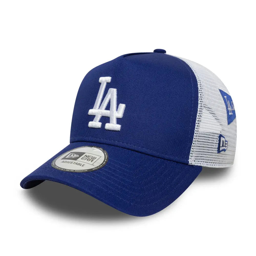 Casquette MLB New Era -Los Angeles Dodgers MultiPatch - 9Forty Trucker Gardendistrict