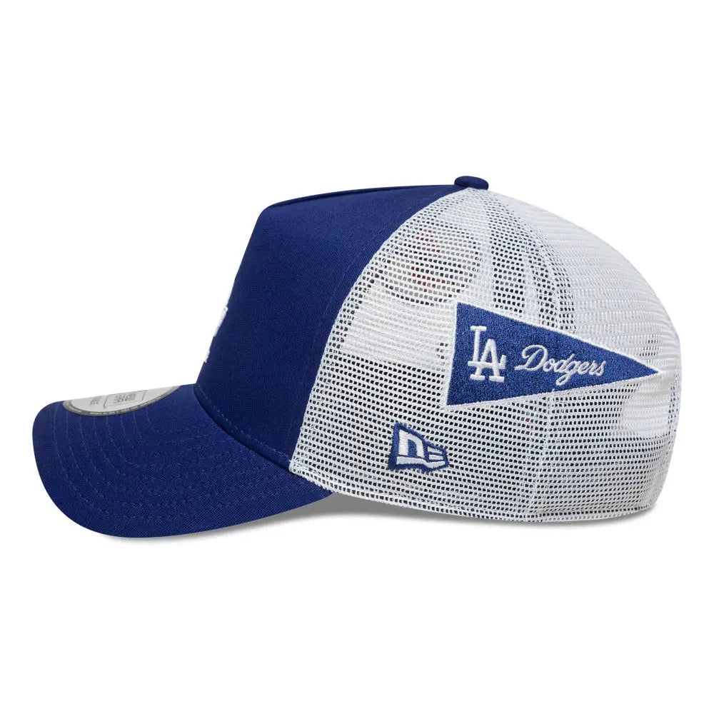 Casquette MLB New Era -Los Angeles Dodgers MultiPatch - 9Forty Trucker Gardendistrict