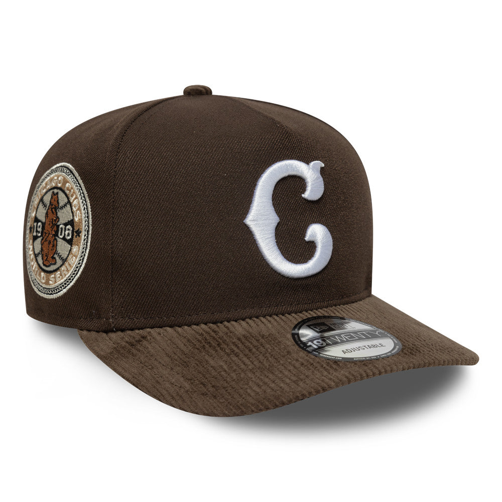 Casquette MLB New Era - Chicago Cubs Side patch World Serie Coops Cord - 19Twenty Gardendistrict