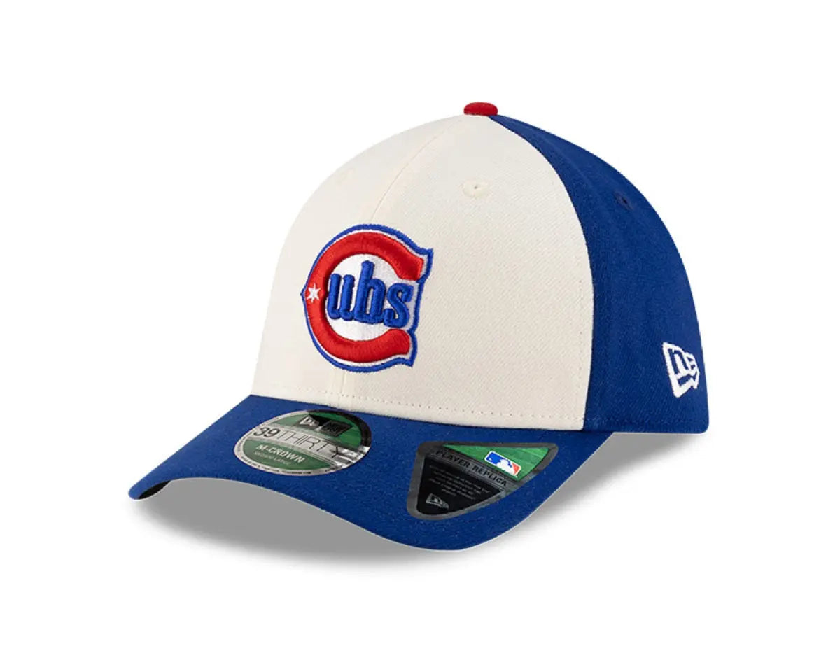 Casquette MLB New Era - Chicago Cubs M-Crown Player replica Taille M/L - 39Thirty Gardendistrict