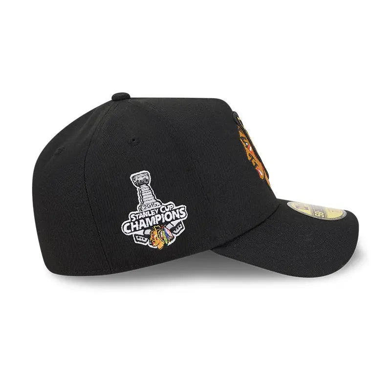 Casquette NHL New Era - Chicago Blackhawks NHL Side patch Stanley Cup - 59Fifty Ma boutique