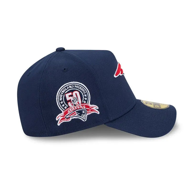 Casquette NFL New Era - New England Patriots Side Patch 50 Seasons- 59Fifty Ma boutique