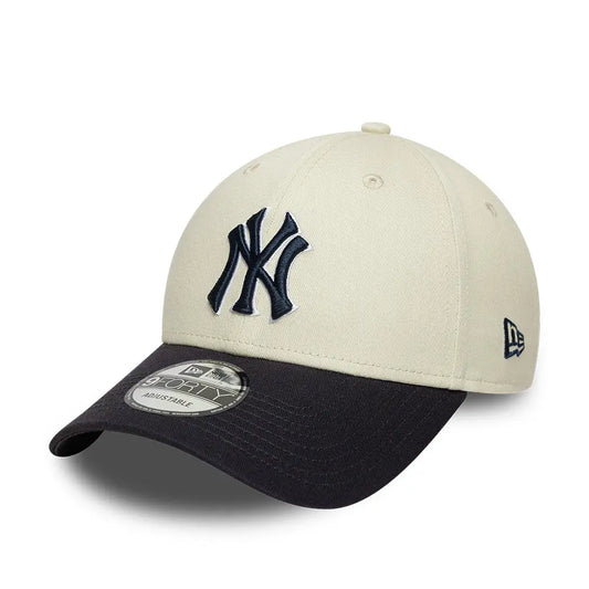 Casquette New York Yankees Side Patch World Series Cream MLB - New Era - 9Forty Gardendistrict