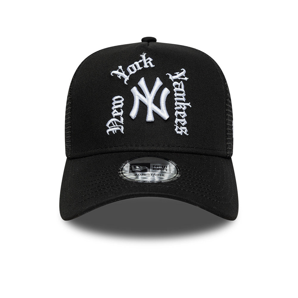 Casquette MLB New Era - New York Yankees MLB Wordmark - Trucker Gardendistrict