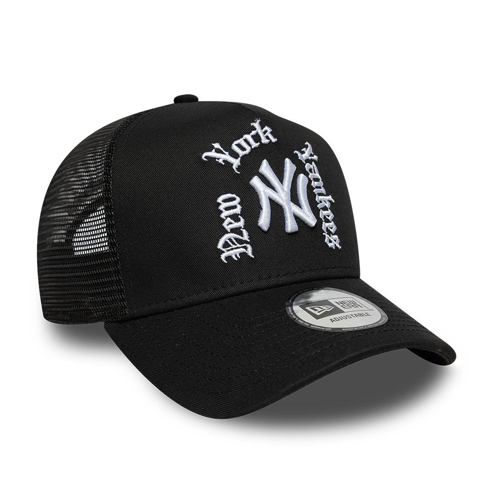 Casquette MLB New Era - New York Yankees MLB Wordmark - Trucker Gardendistrict