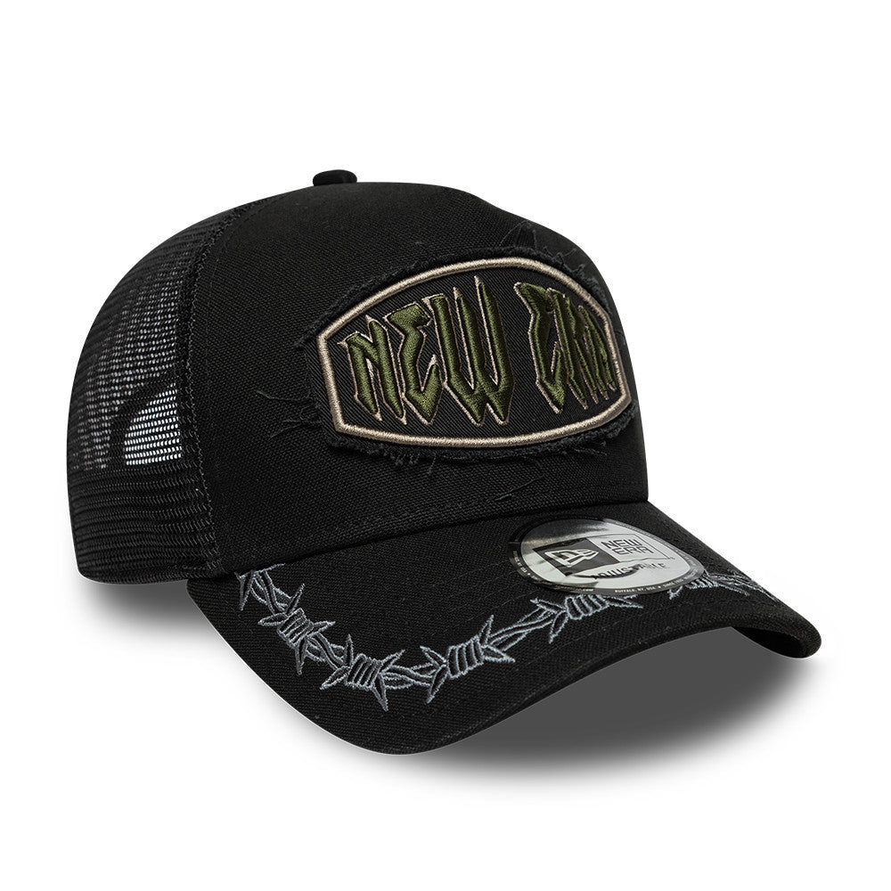 Casquette Distressed Patch New Era  A-Frame - Trucker