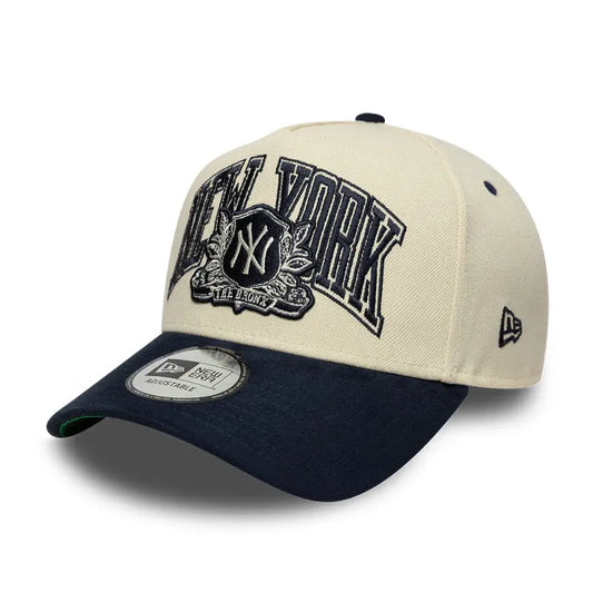 Casquette MLB New Era - New York Yankees MLB Wordmark Suede E-Frame - 9Forty Gardendistrict