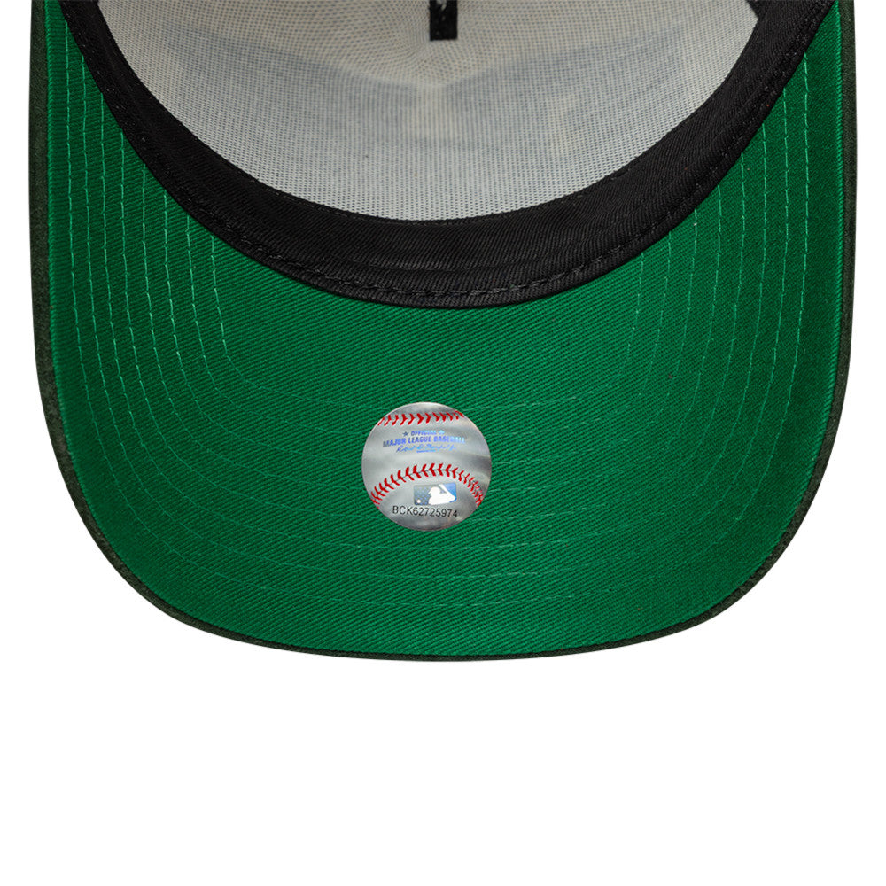 Casquette MLB New Era - New York Yankees MLB Wordmark Suede A-Frame - 9Forty