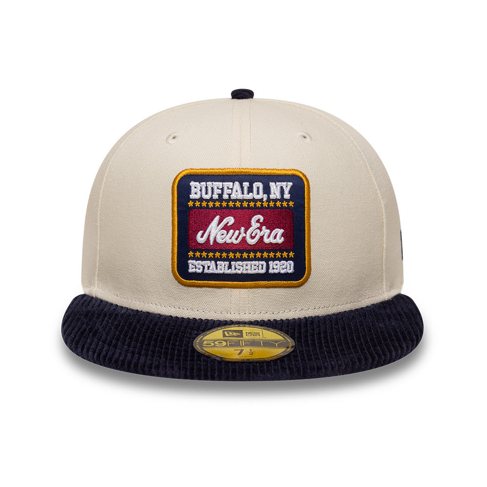 Casquette MLB New Era - New Era Patch Buffalo NY Cord - 59Fifty