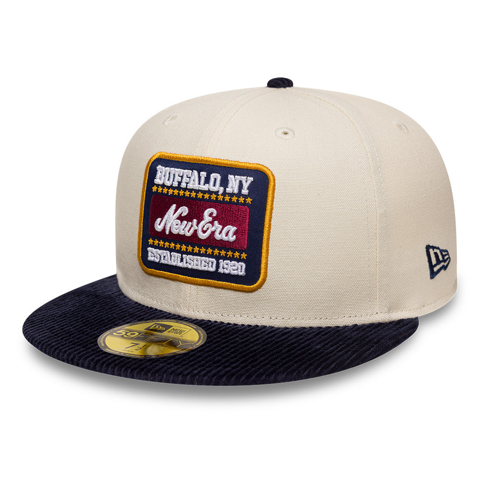 Casquette MLB New Era - New Era Patch Buffalo NY Cord - 59Fifty