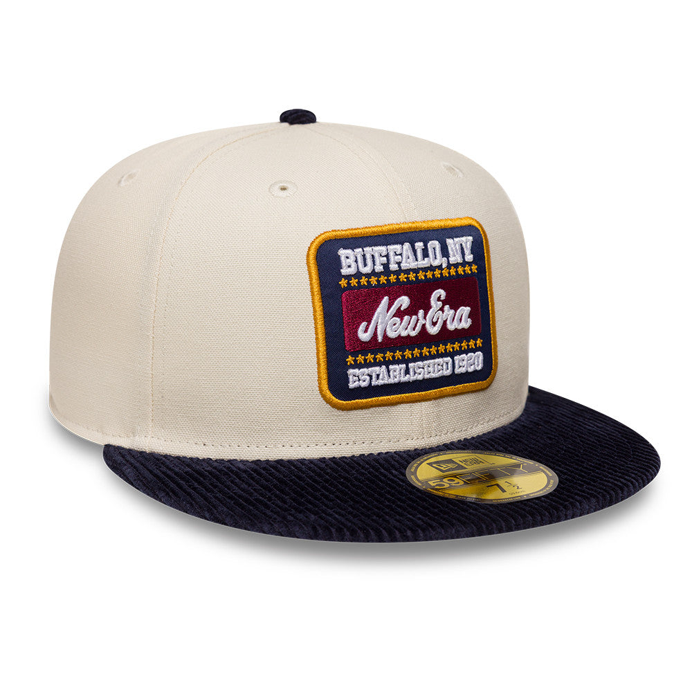 Casquette MLB New Era - New Era Patch Buffalo NY Cord - 59Fifty