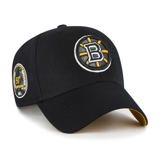 Casquette 47' MVP - Boston Bruins - Sure Shot 50th anniversary NHL Black Gardendistrict