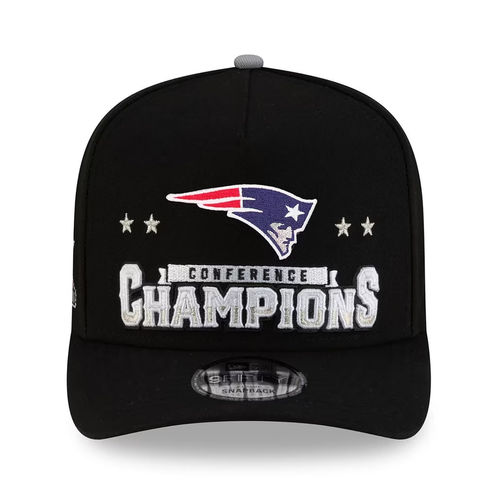 Casquette New England Patriots New Era -  A-Frame Champions de Conférence 2025 - 9Fifty - Fanatics