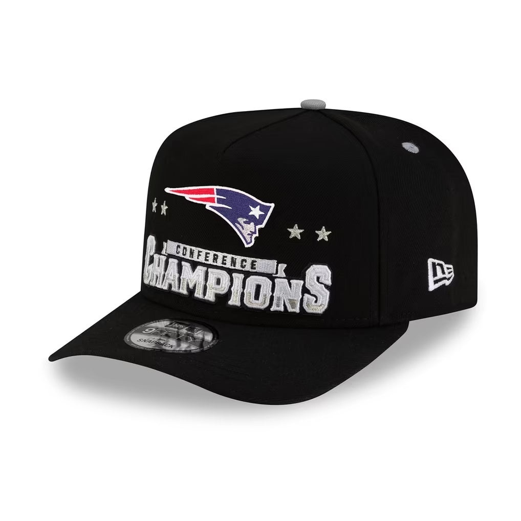 Casquette New England Patriots New Era -  A-Frame Champions de Conférence 2025 - 9Fifty - Fanatics