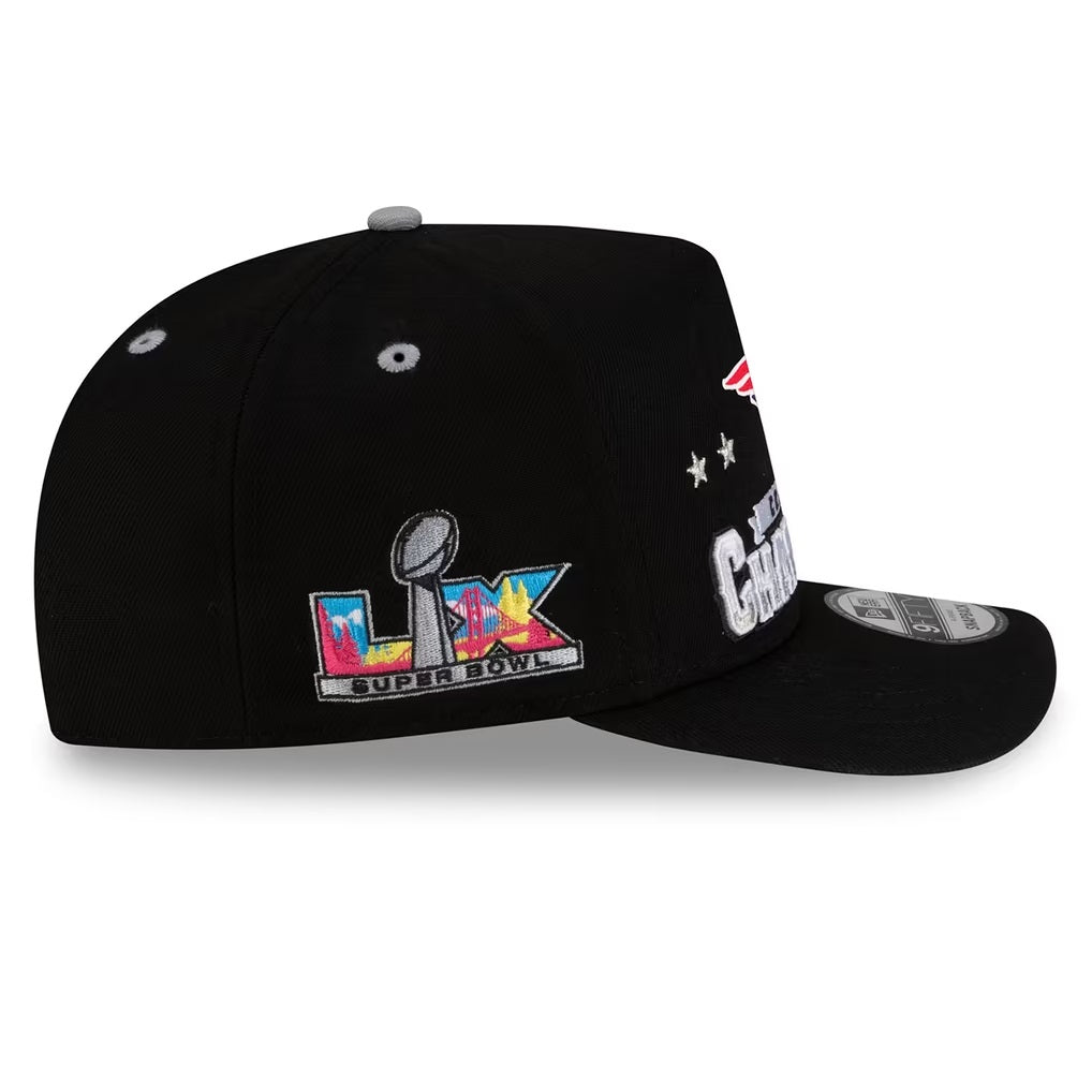 Casquette New England Patriots New Era -  A-Frame Champions de Conférence 2025 - 9Fifty - Fanatics