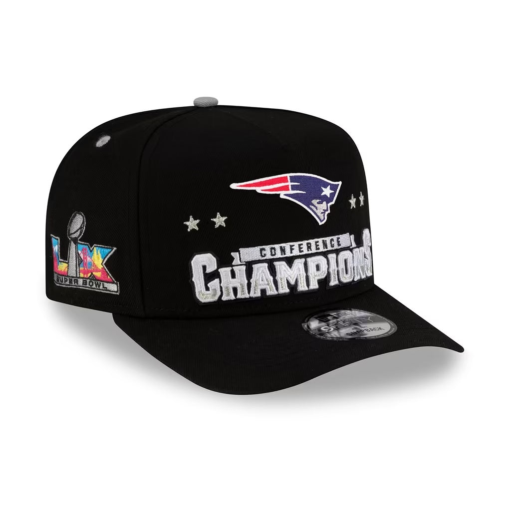 Casquette New England Patriots New Era -  A-Frame Champions de Conférence 2025 - 9Fifty - Fanatics